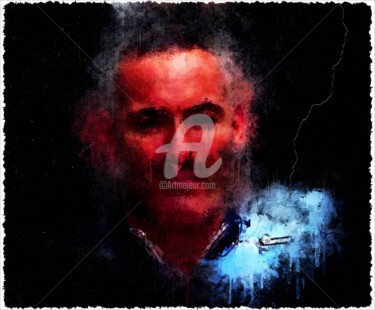 Arts numériques intitulée "Anthony Field 001" par Leonardo Lillian, Œuvre d'art originale, Peinture numérique