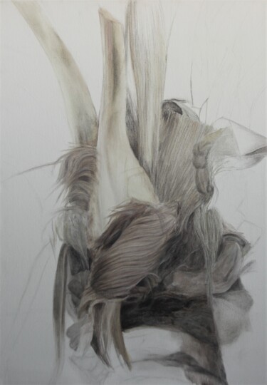 Painting titled "palm1" by Ella Barsky, Original Artwork, Oil