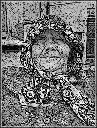 Digital Arts titled "Жизнь хороша и жить…" by Dima Dima Vil Ms Wilms (Rok Zivopisec Rock Painter), Original Artwork, Manipul…