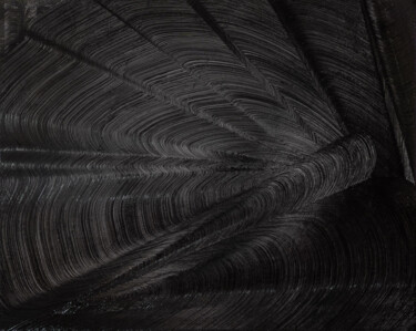 绘画 标题为“Black No.2” 由Björn Wiedemann, 原创艺术品, 丙烯 安装在木质担架架上