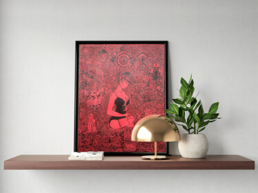 Felys Peinture intitulée "Felys" par Eivlysart, Œuvre d'art originale, Acrylique