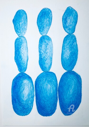 图画 标题为“Drop by Drop” 由Abstractart.Style, 原创艺术品, 铅笔