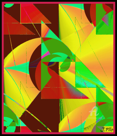 Arte digital titulada "wiko" por Joseph Pllo, Obra de arte original, Pintura Digital