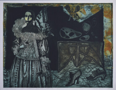 The Sacrament of Transformation 绘画 标题为“The Sacrament of Tr…” 由Elena Shichko, 原创艺术品, 雕刻