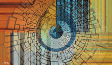 Arte digital titulada "annulartrunk" por Joseph Pllo, Obra de arte original, Pintura Digital
