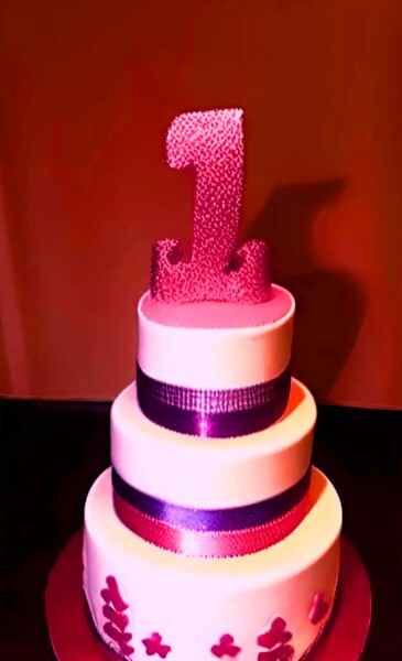 Digital Arts titled "BIRTHDAY CAKES 37" by Mahesh Tolani, Original Artwork, Digital Painting