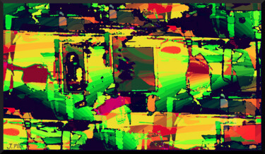 Arte digital titulada "bcn" por Joseph Pllo, Obra de arte original, Pintura Digital