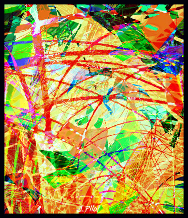 Arte digital titulada "Egeria" por Joseph Pllo, Obra de arte original, Pintura Digital