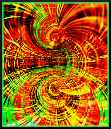 Arte digital titulada "freia" por Joseph Pllo, Obra de arte original, Pintura Digital