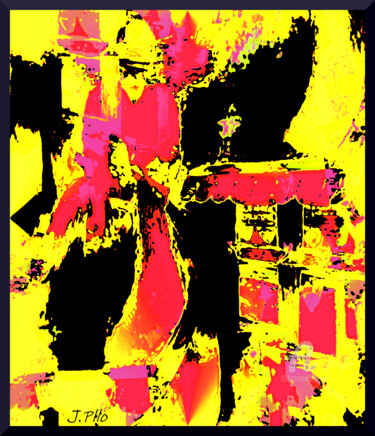 Arte digital titulada "hilda" por Joseph Pllo, Obra de arte original, Pintura Digital