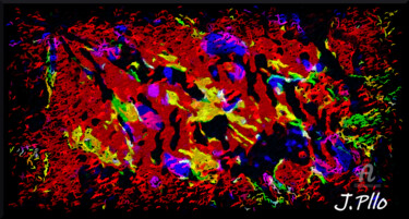 Arte digital titulada "marraquech" por Joseph Pllo, Obra de arte original, Pintura Digital