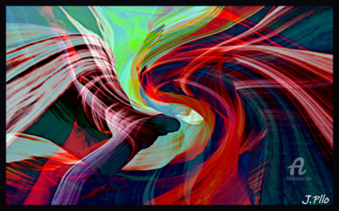 Arte digital titulada "prokne" por Joseph Pllo, Obra de arte original, Pintura Digital