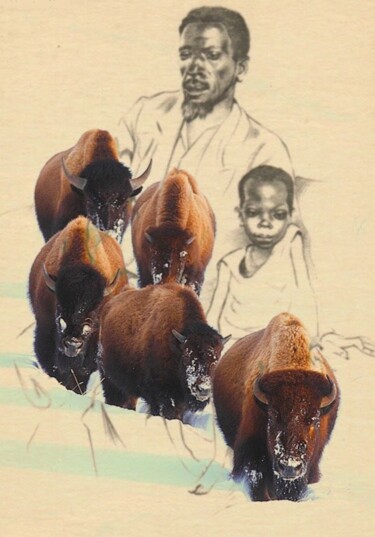 Digital Arts titled "Caravan" by Amelia Latiff, Original Artwork, Digital Painting