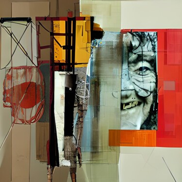 Arts numériques intitulée "Half" par Serjio F, Œuvre d'art originale, Photo montage