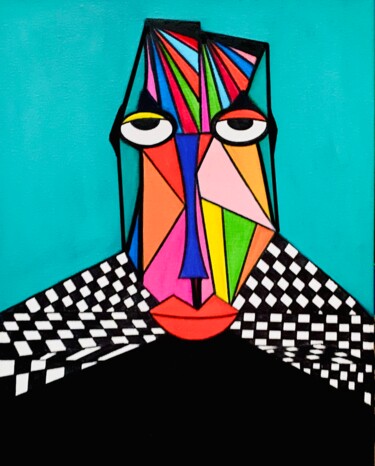 Pittura intitolato "FRIDA" da Massimo Zerbini, Opera d'arte originale, Acrilico