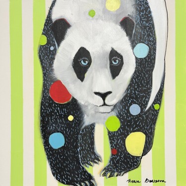 绘画 标题为“Panda Bear. Acrylic…” 由Daria Borisova, 原创艺术品, 丙烯