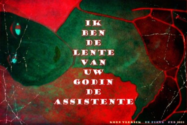 数字艺术 标题为“IK BEN DE LENTE” 由Koen Vlerick, 原创艺术品, 2D数字工作