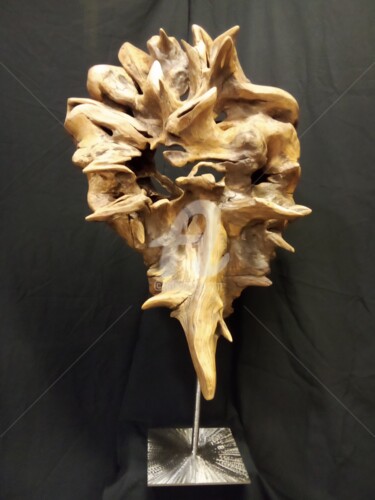 雕塑 标题为“Eclosion” 由Eric Rodriguez Sculpture (Arteric), 原创艺术品, 木