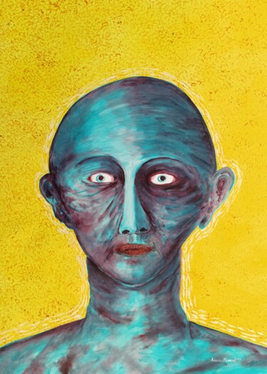 绘画 标题为“Perdido” 由Aristides Meneses, 原创艺术品, 油