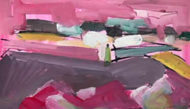 绘画 标题为“Quiberon 40” 由Jean-François Groisy, 原创艺术品, 水粉