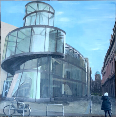Berlin history museum Painting titled "Berlin history muse…" by Ana Del Castillo Ibarrola, Original Artwork, Acrylic