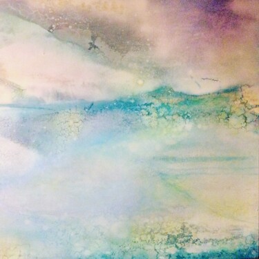 Peinture intitulée "Brume de mer" par Any, Œuvre d'art originale, Acrylique