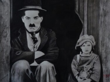 图画 标题为“The Kid” 由Patrick Casado, 原创艺术品, 水彩