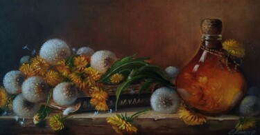 绘画 标题为“Still-life. Dandeli…” 由Elena Lyutcher, 原创艺术品, 油