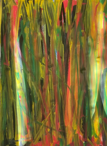 图画 标题为“Expressive 1” 由Greg Powell, 原创艺术品, 标记