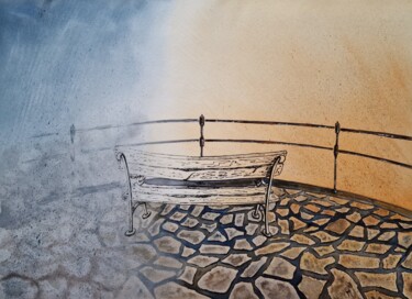 Peinture intitulée "Adoption" par Olena Yemelianova, Œuvre d'art originale, Aquarelle
