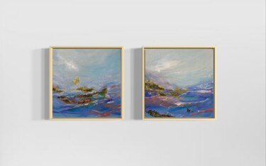 绘画 标题为“Diptych, by the mou…” 由Anna Evtushenko, 原创艺术品, 丙烯