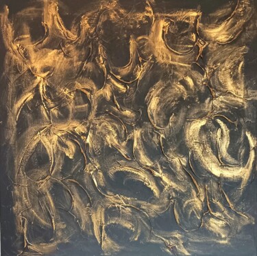 Peinture intitulée "Midas" par Renaud Angerville-Langlois, Œuvre d'art originale, Acrylique Monté sur Châssis en bois