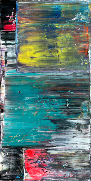 Retrofit Schilderij getiteld "Retrofit" door Preston M. Smith (PMS), Origineel Kunstwerk, Acryl