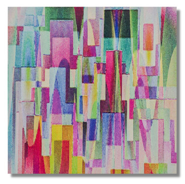 绘画 标题为“Abstract II” 由Novak, 原创艺术品, 数字油画