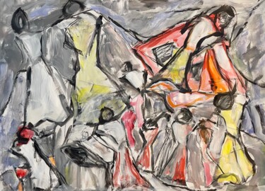 绘画 标题为“The Dance” 由Alfredo Machado Zingg, 原创艺术品, 丙烯