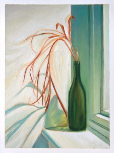 ORIGINAL OIL PAINTING SHADOW Painting titled "ORIGINAL OIL PAINTI…" by Anna Bernadskaya, Original Artwork, Oil
