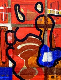 Painting titled "in the basilica" by Jose Romero, Original Artwork