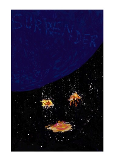 Arts numériques intitulée "Surrender (abandon)" par Olga Richir, Œuvre d'art originale, Travail numérique 2D