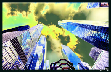 Arte digital titulada "Ny6" por Joseph Pllo, Obra de arte original, Pintura Digital