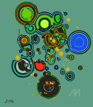 Arte digital titulada "Picuda" por Joseph Pllo, Obra de arte original, Pintura Digital