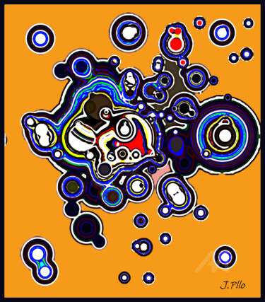 Arte digital titulada "Royalia" por Joseph Pllo, Obra de arte original, Pintura Digital