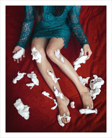摄影 标题为“Avoir les jambes en…” 由Bettina Dupont, 原创艺术品, 操纵摄影