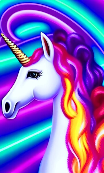 Digital Arts titled "LEGENDARY CREATURE…" by Mahesh Tolani, Original Artwork, Digital Painting