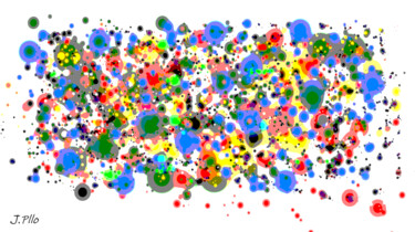 Arte digital titulada "Basmati" por Joseph Pllo, Obra de arte original, Pintura Digital