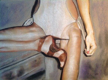Beauty requires sacrifice. Drawing titled "Beauty requires sac…" by Oleg Khe, Original Artwork, Pastel