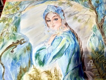 图画 标题为“"Хозяйка Медной гор…” 由Irina Androsova, 原创艺术品, 粉彩