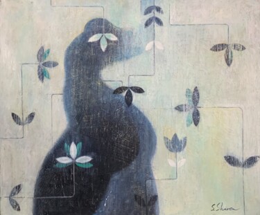 Painting titled "Beauty in Nature" by Shuren, Original Artwork, Oil