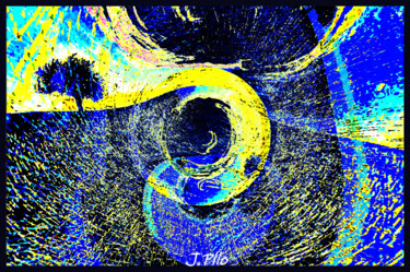 Arte digital titulada "Lonelytree" por Joseph Pllo, Obra de arte original, Pintura Digital