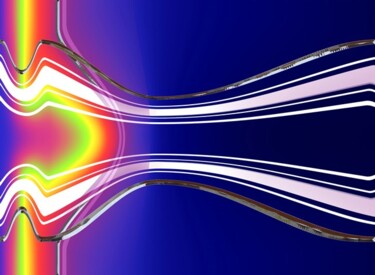 Digital Arts titled "Rubicon" by Richard Murrin, Original Artwork, Digital Painting