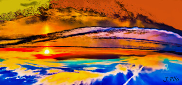 Arte digital titulada "Nature 2" por Joseph Pllo, Obra de arte original, Pintura Digital